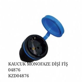 Rayko Monofaze Kauçuk Dişi Fiş