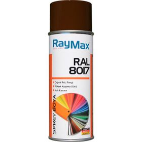 Raymax RAL 8017 Çikolata Kahve 400 ml Sprey Boya