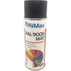 Raymax RAL 9005 Siyah Mat 400 ml Sprey Boya