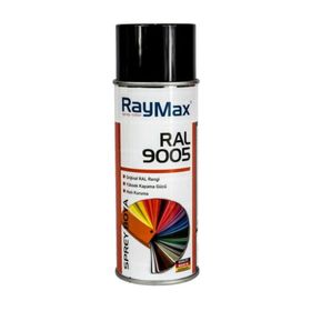 Raymax RAL 9005 Siyah Mat 400 ml Sprey Boya