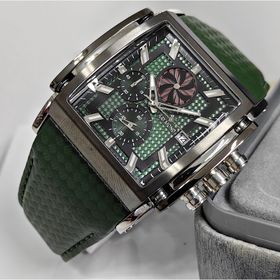 Raymond 8309 Yeşil Çelik Erkek Kol Saati