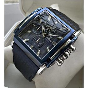 Raymond Swiss 8309 Lacivert Köşeli Erkek Kol Saati