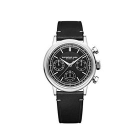 Raymond Weil RW7765STC20001 Siyah Deri Erkek Kol Saati