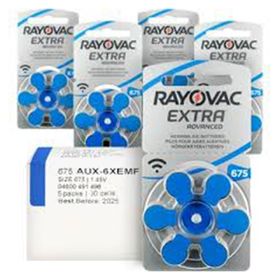 Rayovac Extra 675 Numara 30 Adet İşitme Cihaz Pili