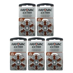 Rayovac Extra 6x5 30 Adet 312 Numara İşitme Cihazı Pili