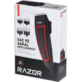 Razor RZ-1004 Siyah Saç Sakal Kesme Makinesi