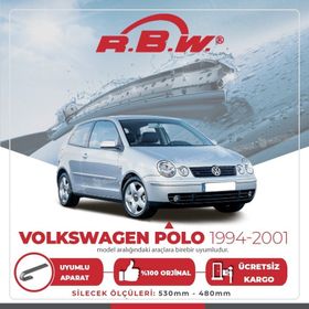 RBW 1994-2001 Volkswagen Polo Muz Silecek Takımı