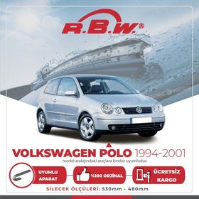 RBW 1994-2001 Volkswagen Polo Muz Silecek Takımı