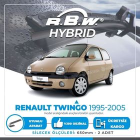 RBW 1995-2005 Renault Twingo Ön Silecek Takımı
