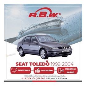 RBW 1999-2004 Seat Toledo Muz Silecek Takımı