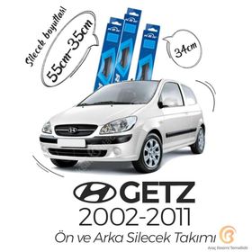 RBW 2002-2009 Hyundai Getz Ön Arka Silecek Seti
