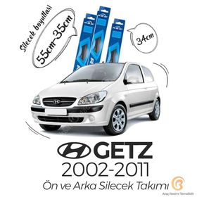 RBW 2002-2009 Hyundai Getz Ön Arka Silecek Seti