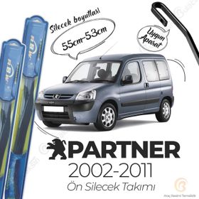 RBW 2002-2011 Peugeot Partner M5 Ön Silecek Takımı