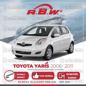 RBW 2006-2011 Toyota Yaris Muz Silecek Takımı