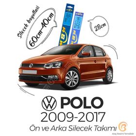 RBW 2009-2017 Volkswagen Polo Ön ve Arka Silecek Seti