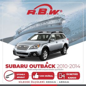 RBW 2010-2014 Subaru Outback Muz Silecek Takımı