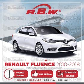 RBW 2010-2018 Renault Fluence Muz Silecek Takımı