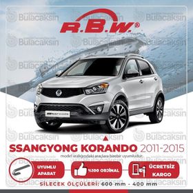 RBW 2011-2015 Ssangyong Korando Ön Silecek Takımı