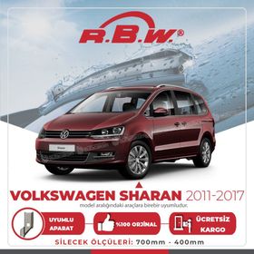 RBW 2011-2017 Volkswagen Sharan Muz Silecek Takımı