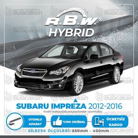 RBW 2012-2016 Subaru İmpreza Ön Silecek Takımı