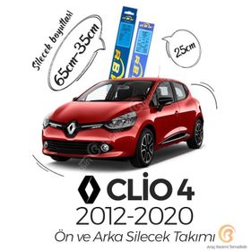 RBW 2012-2020 Renault Clio 4 Arka Silecek
