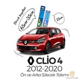RBW 2012-2020 Renault Clio 4 Ön ve Arka Silecek Seti