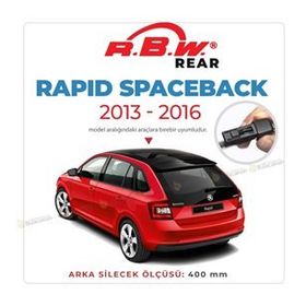 RBW 2013-2016 Skoda Rapid Spaceback Arka Silecek
