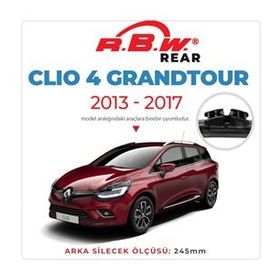 RBW 2013-2017 Renault Clio 4 Grandtour Arka Silecek