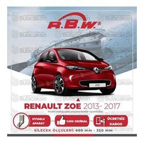 RBW 2013-2017 Renault Zoe Muz Silecek Takımı