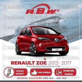 RBW 2013-2017 Renault Zoe Muz Silecek Takımı