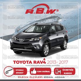 RBW 2013-2017 Toyota Rav4 Muz Silecek Takımı
