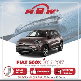 RBW 2014-2017 Fiat 500X Muz Silecek Takımı