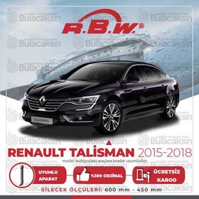 RBW 2015-2018 Renault Talisman Muz Silecek Takımı