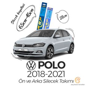 RBW 2018-2021 Volkswagen Polo Ön ve Arka Silecek Seti
