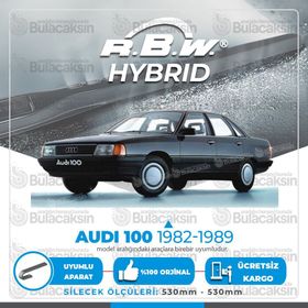RBW Audi 100 Ön 1982-1990 Hibrit Silecek Takımı