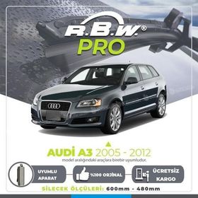 RBW Audi A3 2005-2012 Pro Muz Silecek Takımı