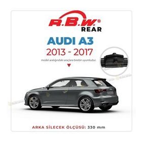 RBW Audi A3 2013-2017 Arka Silecek