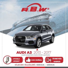 RBW Audi A3 2013-2017 Ön Muz Silecek Takımı