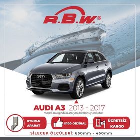 RBW Audi A3 2013-2017 Ön Muz Silecek Takımı