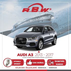 RBW Audi A3 2013-2017 Ön Muz Silecek Takımı