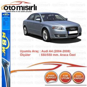 RBW Audi A4 2004-2008 Ön Silecek Takımı