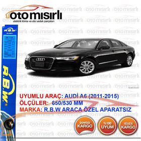 RBW Audi A6 2011-2015 Muz Silecek Takımı