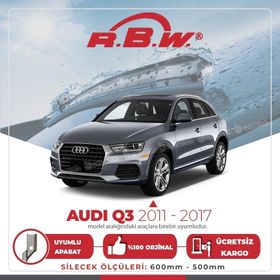 RBW Audi Q3 Muz 2011-2017 Silecek Takımı