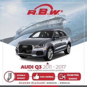 RBW Audi Q3 Muz 2011-2017 Silecek Takımı