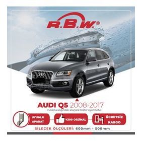 RBW Audi Q5 Muz 2008-2017 Pro Silecek Takımı
