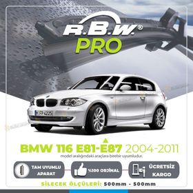 RBW Bmw 116 E81-E87 Arası Muz 2004-2011 Pro Silecek Takımı