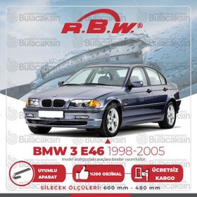 RBW BMW 3 E46 1998-2005 Ön Muz Silecek Takımı
