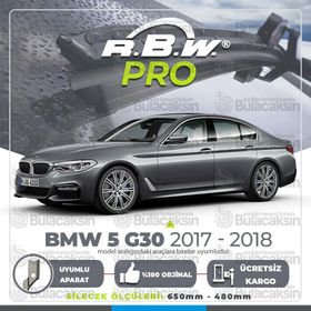 RBW Bmw 5 G30 Muz 2017-2018 Pro Silecek Takımı
