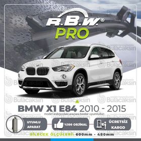 RBW Bmw X1 E84 Muz 2010-2015 Pro Silecek Takımı