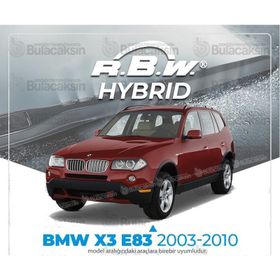 RBW Bmw X3 E83 Ön 2003-2010 Hibrit Silecek Takımı